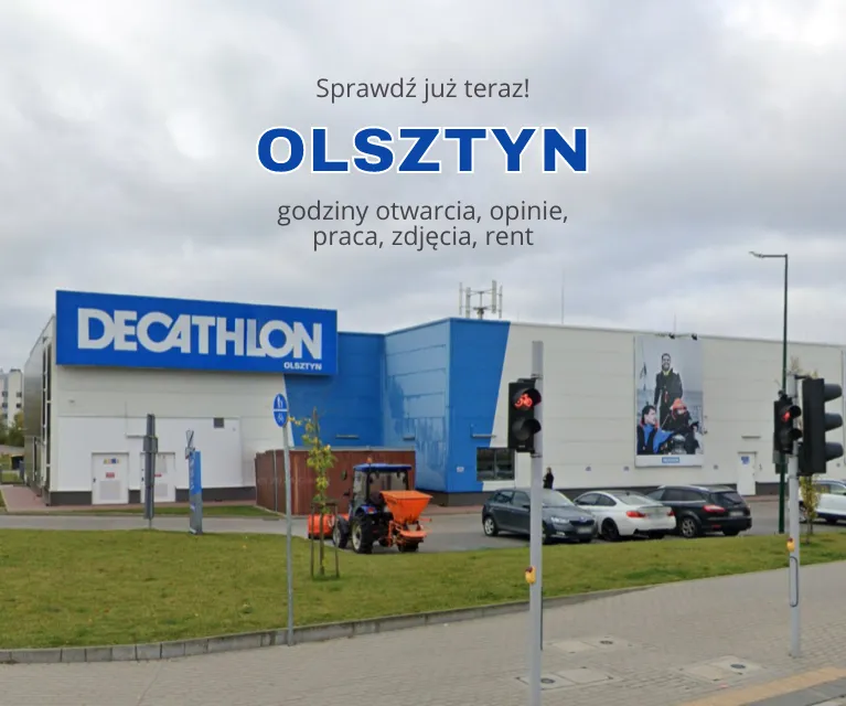 Decathlon Olsztyn, fot. Google Earth